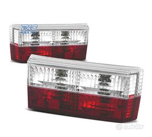FANALI PER VOLKSWAGEN VW GOLF 1, 78-93 ROSSO CROMA
