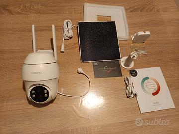Telecamera 4G con Pannello Solare G1 Pro + MicroSD