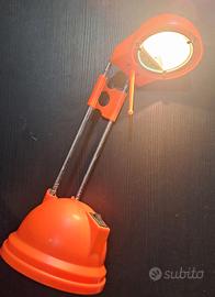 lampada da scrivania arancio alogena 20W 220v TUV