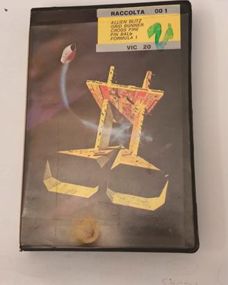 Cassetta Gioco  vintage Vic 20 raccolta 001 rara