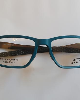 Montatura Oakley Metalink Blu Ottanio Opaco