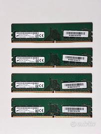 Memorie RAM Micron 8GB PC4 2666MHz (32GB)