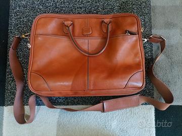 Cartella con tracolla Bric's marrone 