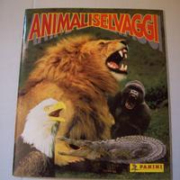 Album Panini Animali selvaggi + 3 spille nuove