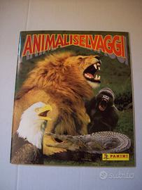 Album Panini Animali selvaggi + 3 spille nuove