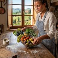 Cestino Vintage in Rete Metallica