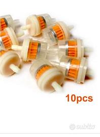 10pz Filtro In Linea Carburante benzina universali
