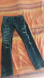 jeans neri alessandro zavetti tg 32