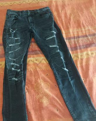 jeans neri alessandro zavetti tg 32