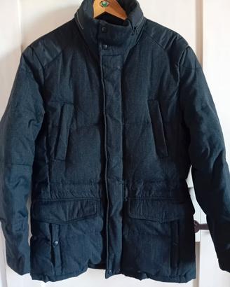 Giaccone in piuma d'oca grigio scuro tg. 50  Geox