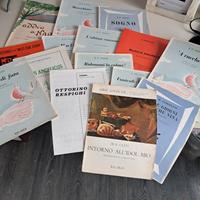 partiture canto e pf di arie e canzoni da camera