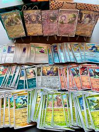 Lotto Carte Pokemon 65 pz Scarlatto e Violetto+Ex