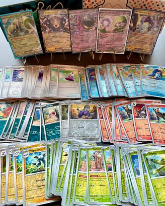 Lotto Carte Pokemon 65 pz Scarlatto e Violetto+Ex