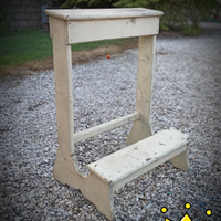 Inginocchiatoio d'epoca religione cattolica