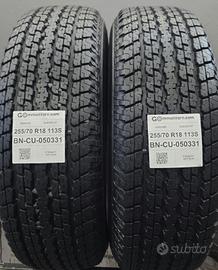2 Pneumatici 255/70 R18 Bridgestone Dueler H/T