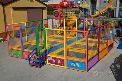 Trampolini Elastici per Ludoteche e Parchi Gioco