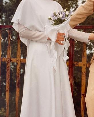 Abito da Sposa con cappellino