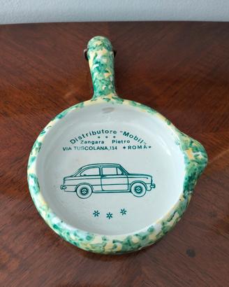 posacenere pubblicitario vintage Mobil 