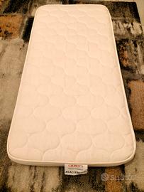 materassino anallergico lettino bambini 