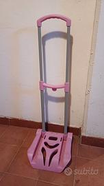 Carrellino allungabile per zaino e borsa spesa