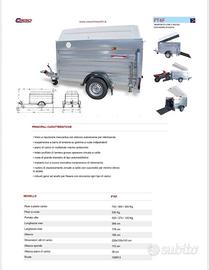 Carrello Rimorchio Cresci PT6F