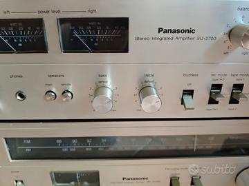 Panasonic stereo con Mangianastri e Tuner