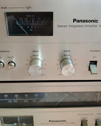  Panasonic stereo con Mangianastri e Tuner