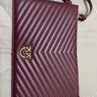 Pochette pinko bordeaux