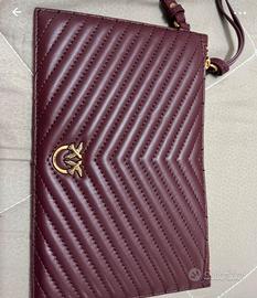Pochette pinko bordeaux