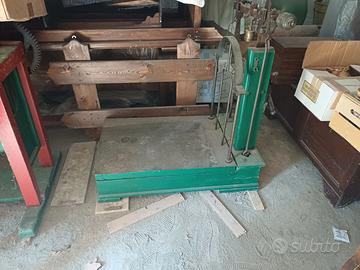 Bilancia con pesi Bascula