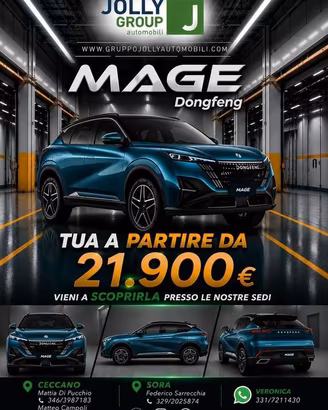Dongfeng Mage 1.5T E2 320T benzina