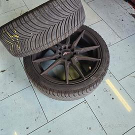 4 cerchi in lega raggio con gomme 215/45/16