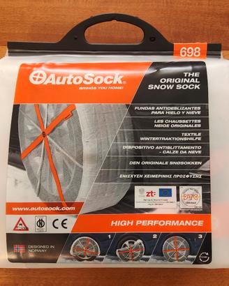 Calze da neve omologate Autosock 698