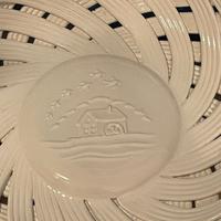 Mulino Bianco vintage Cesto da pane In Ceramica