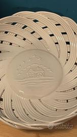 Mulino Bianco vintage Cesto da pane In Ceramica