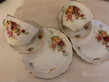 2 tazze con piattino Royal Albert 