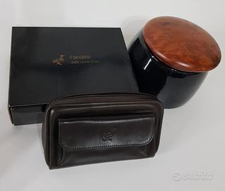 Astuccio...Vaso. Porta pipa e tabacco!