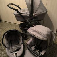 Trio Cam DINAMICO grigio ruote grandi ammortizzate