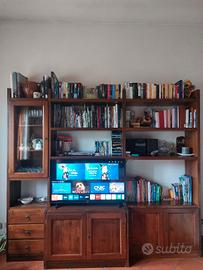 mobile soggiorno in legno massello