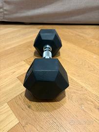 Sport dumbell 8 kg manubrio