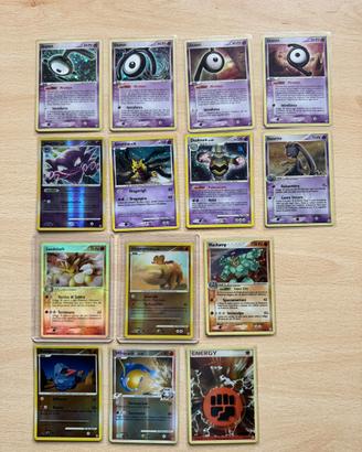 Carte Pokémon originali vintage