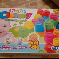 BABY CLEMMY 24 soft blocks (con scatola originale)