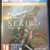 SEKIRO Shadow Die Twice Game of the year PS4 Nuovo