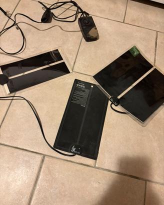 Tappetini riscaldanti terrario