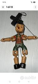 pinocchio in legno