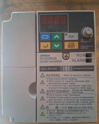 OMRON INVERTER vettoriale trifase