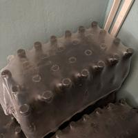 Stock Bottiglie vetro scuro per birra
