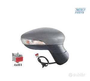 SPECCHIO COMPLETO DESTRO FORD FIESTA MK6 08-12 TER