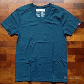 VANS t-shirt v-meck da uomo taglia SMALL