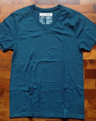 VANS t-shirt v-meck da uomo taglia SMALL